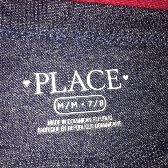 Navy blue long sleeved shirt - Picture 3 of 3